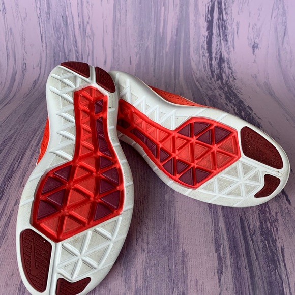 🥳🎀 Host Pick 🎀🥳 Nike Womens Flex 2016 Red Orange Running Shoes Sneakers … - Picture 7 of 10